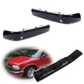 2X Smoked Bumper Signal Light Covers for Chevy S10 Blazer GMC Sonoma