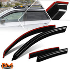 Set of 4 Tap-On Side Window Visors for Subaru Forester (2014–2018)