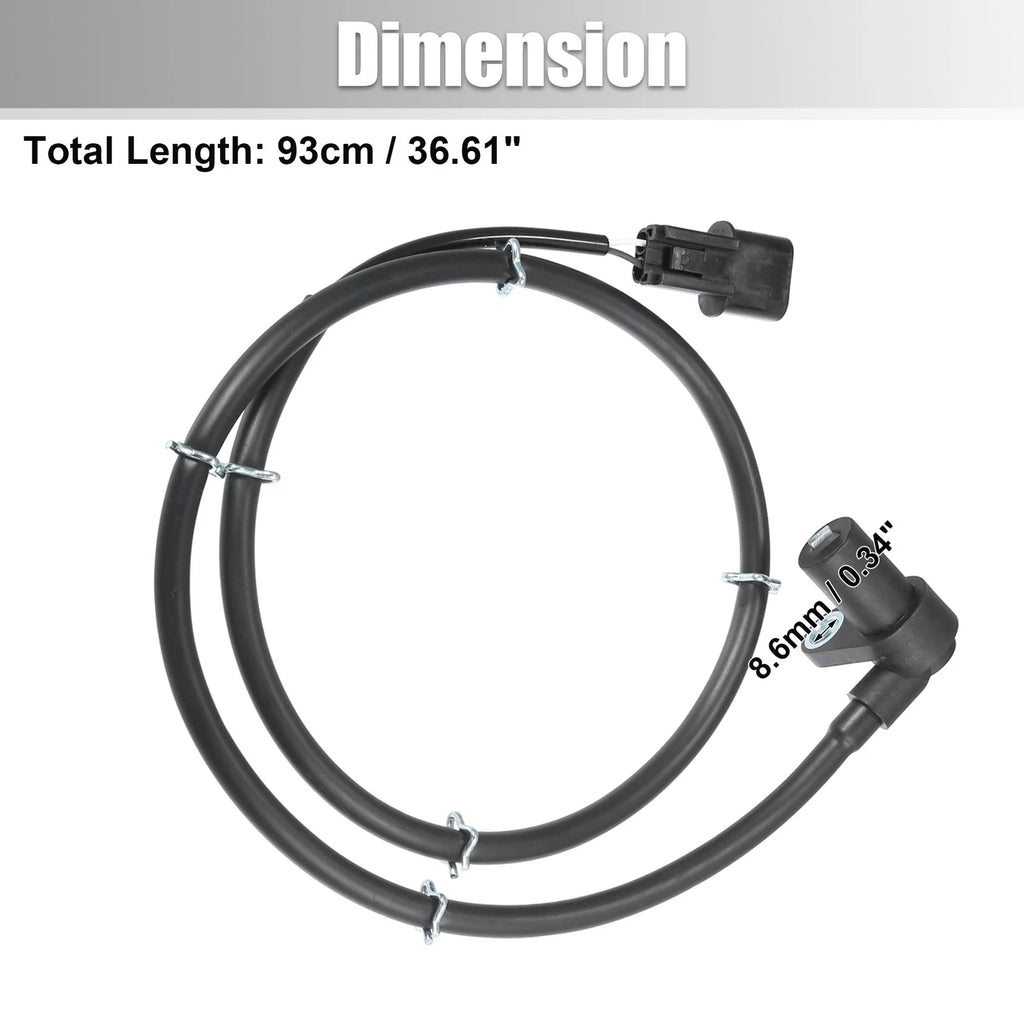 ABS Speed Sensor for Mitsubishi Montero (1997–2000) MR334712