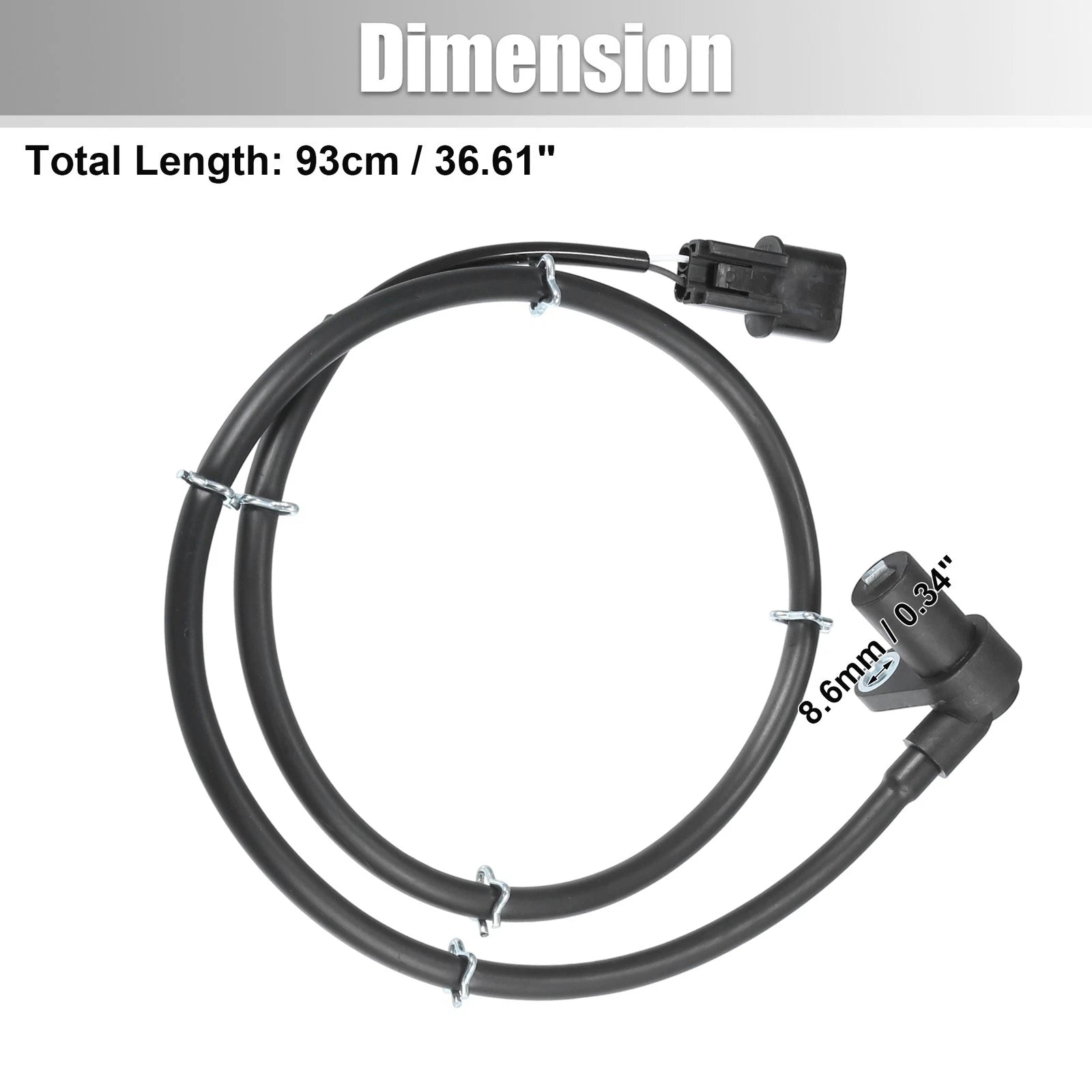 ABS Speed Sensor for Mitsubishi Montero (1997–2000) MR334712
