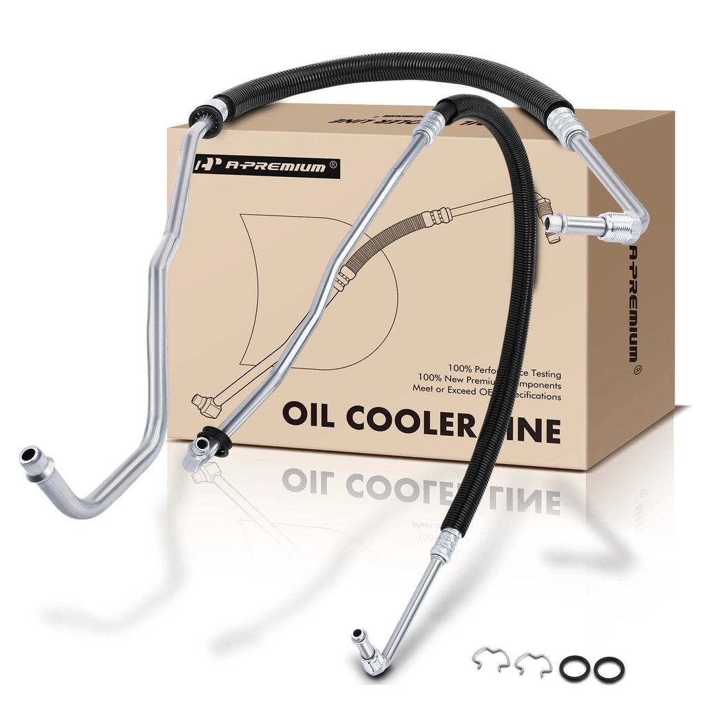 2X Transmission Oil Cooler Lines for Chevy C2500 C3500