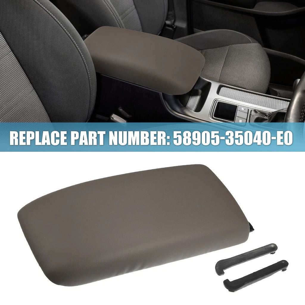 Center Console Lid for Toyota Tacoma (1995–2000) 58905-35040-E0 Brown