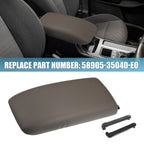 Center Console Lid for Toyota Tacoma (1995–2000) 58905-35040-E0 Brown
