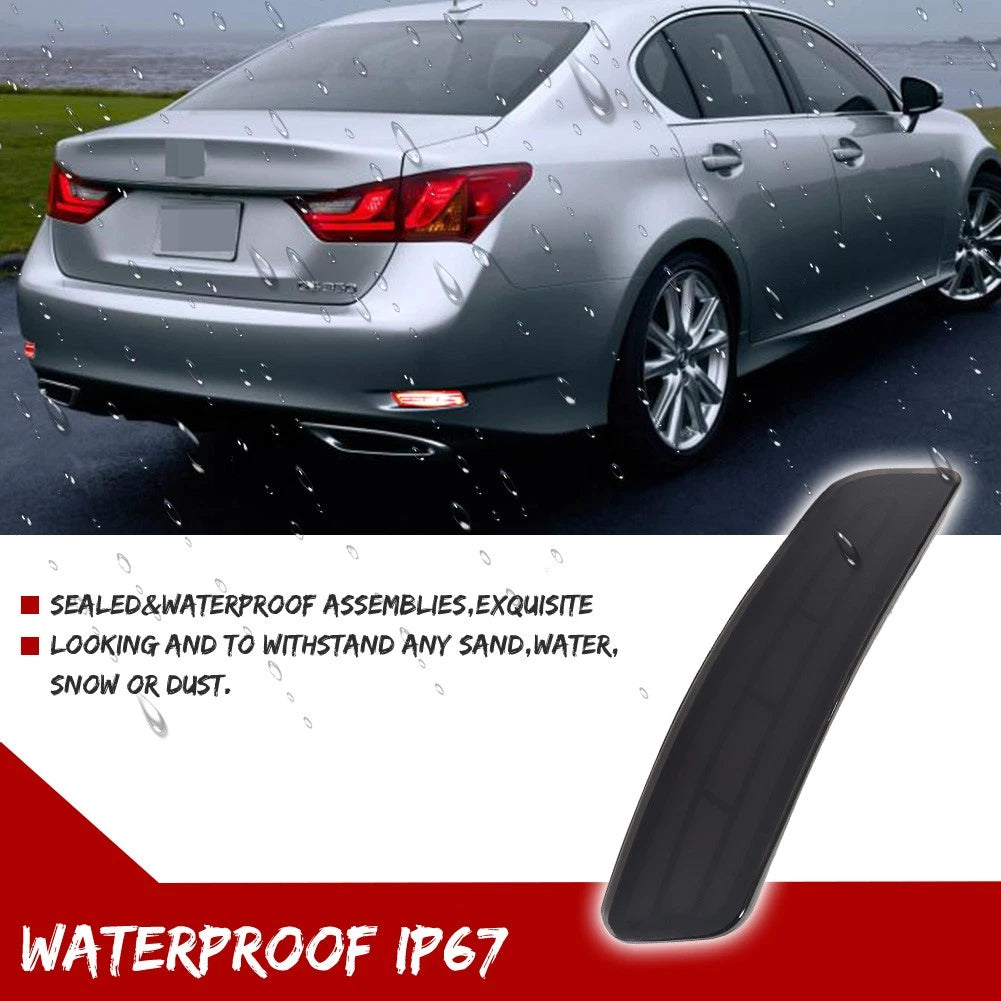 Smoked LED Rear Reflector Tail Lights for Lexus ES (2013–2018)