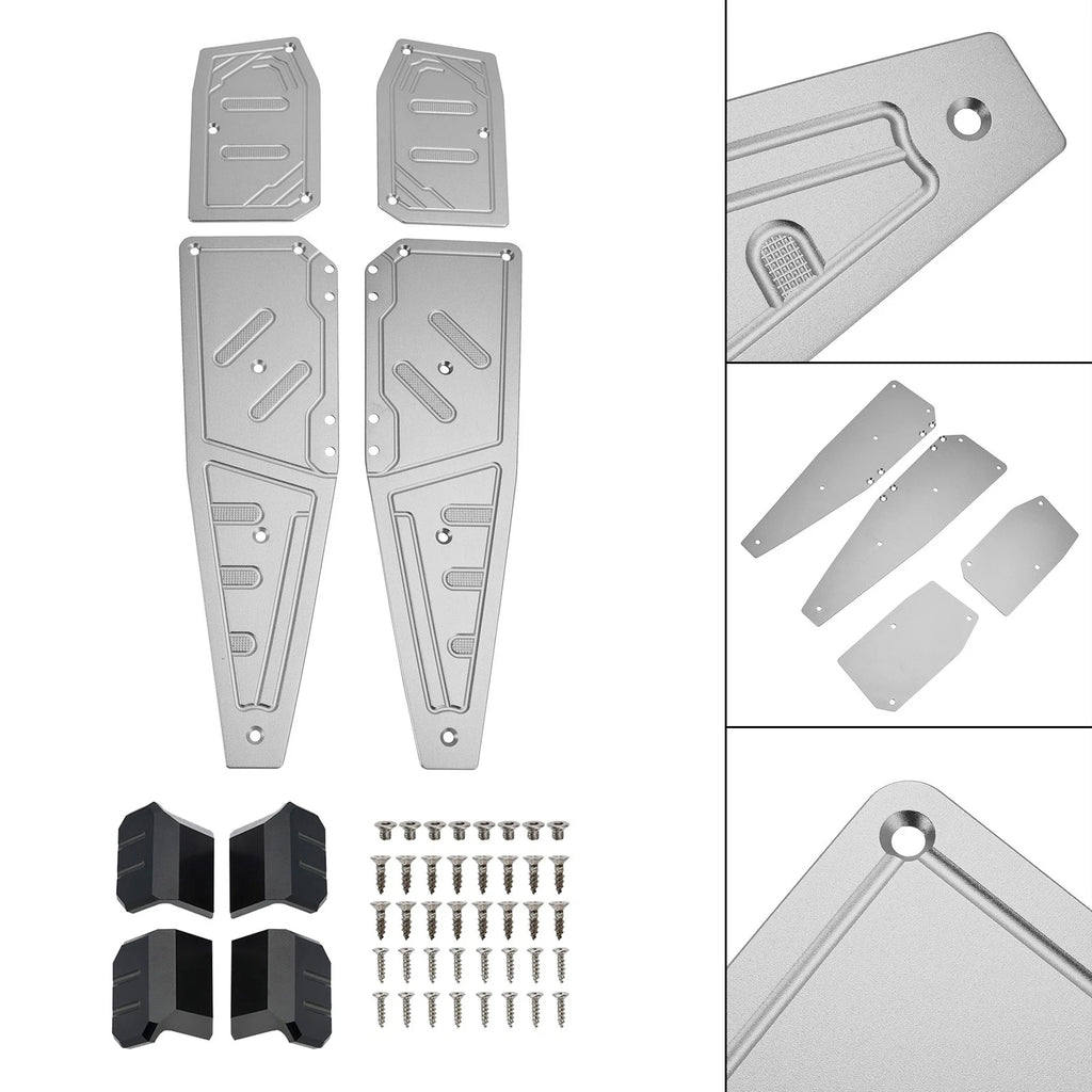 Footboard Foot Rest Pad Peg Plate for Aprilia SR GT200 SR GT125 (2022–2023)