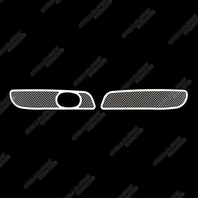 Chrome Mesh Grille Fog Light Cover for Chrysler 300/300C (2011-2014)
