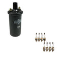 NGK Ignition Coil & 8 Nickel Spark Plugs Kit for Blazer C10 C15 C20 G10 K10 P20