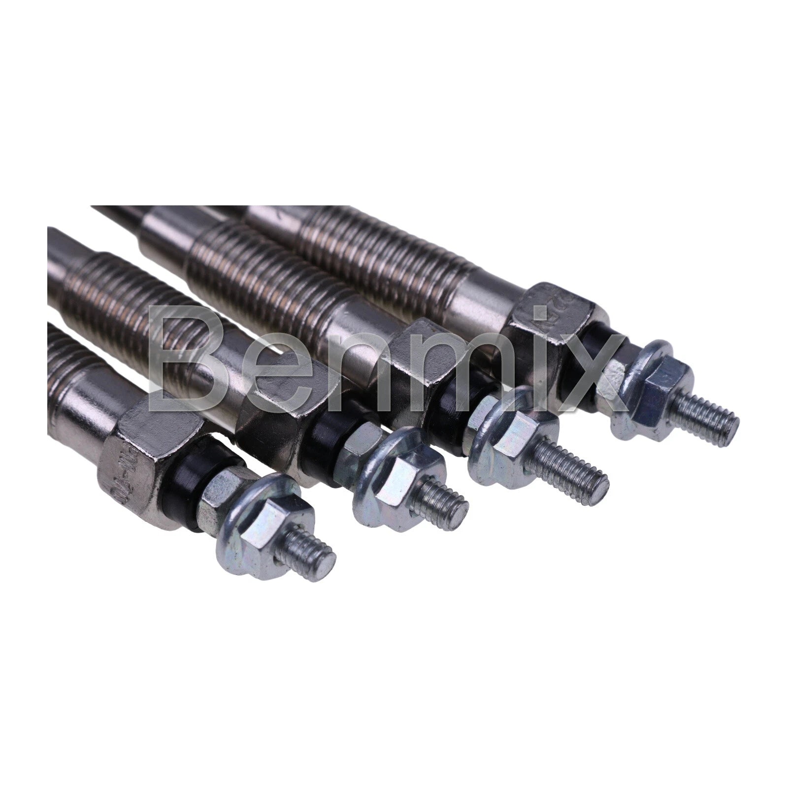 4X Glow Plugs AG34466-31302 for Mitsubishi Forklift FD20-F18A (S4E S6E S6S)