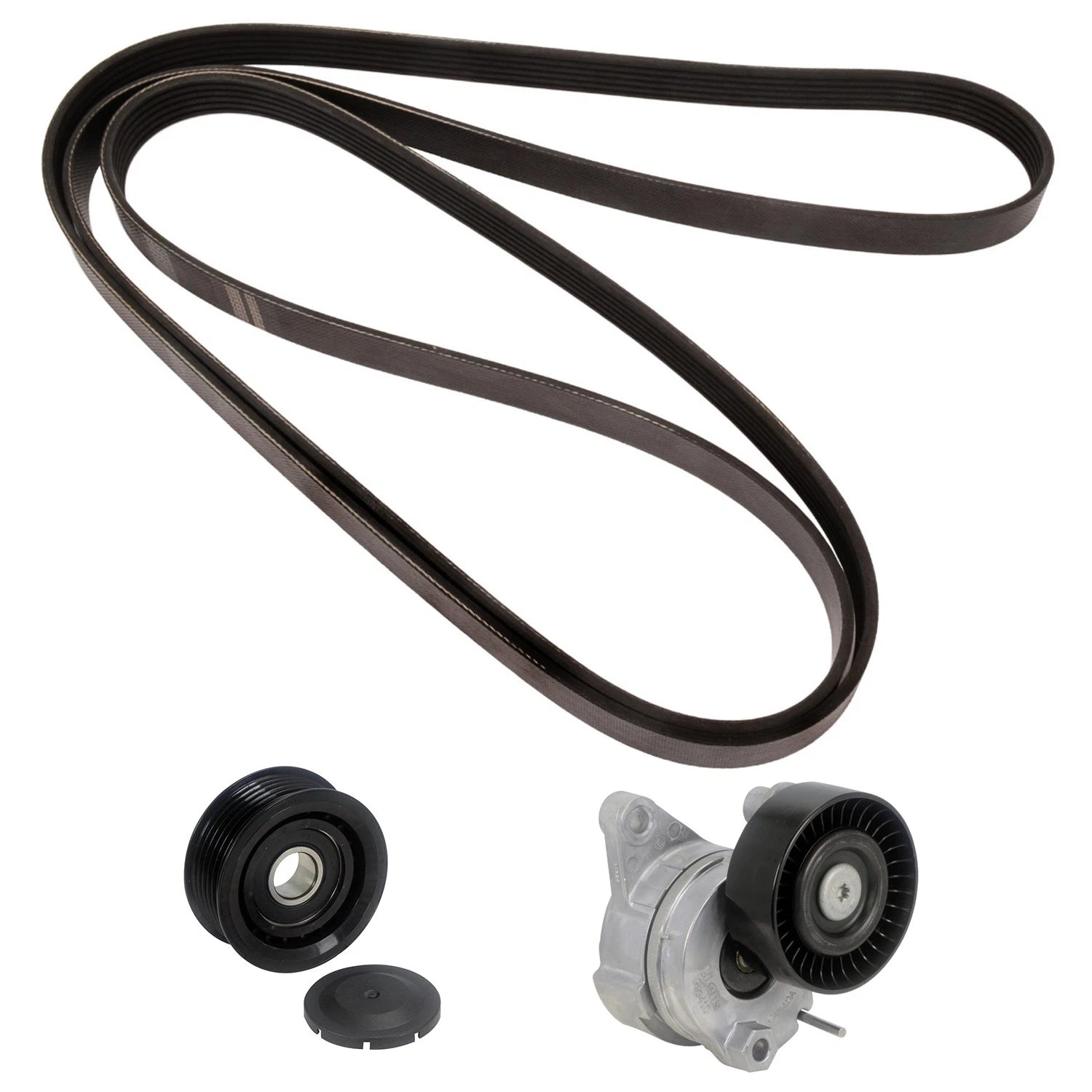 Drive Belt Idler Pulley Tensioner Kit for Mercedes SLK280 W171, E350 W211