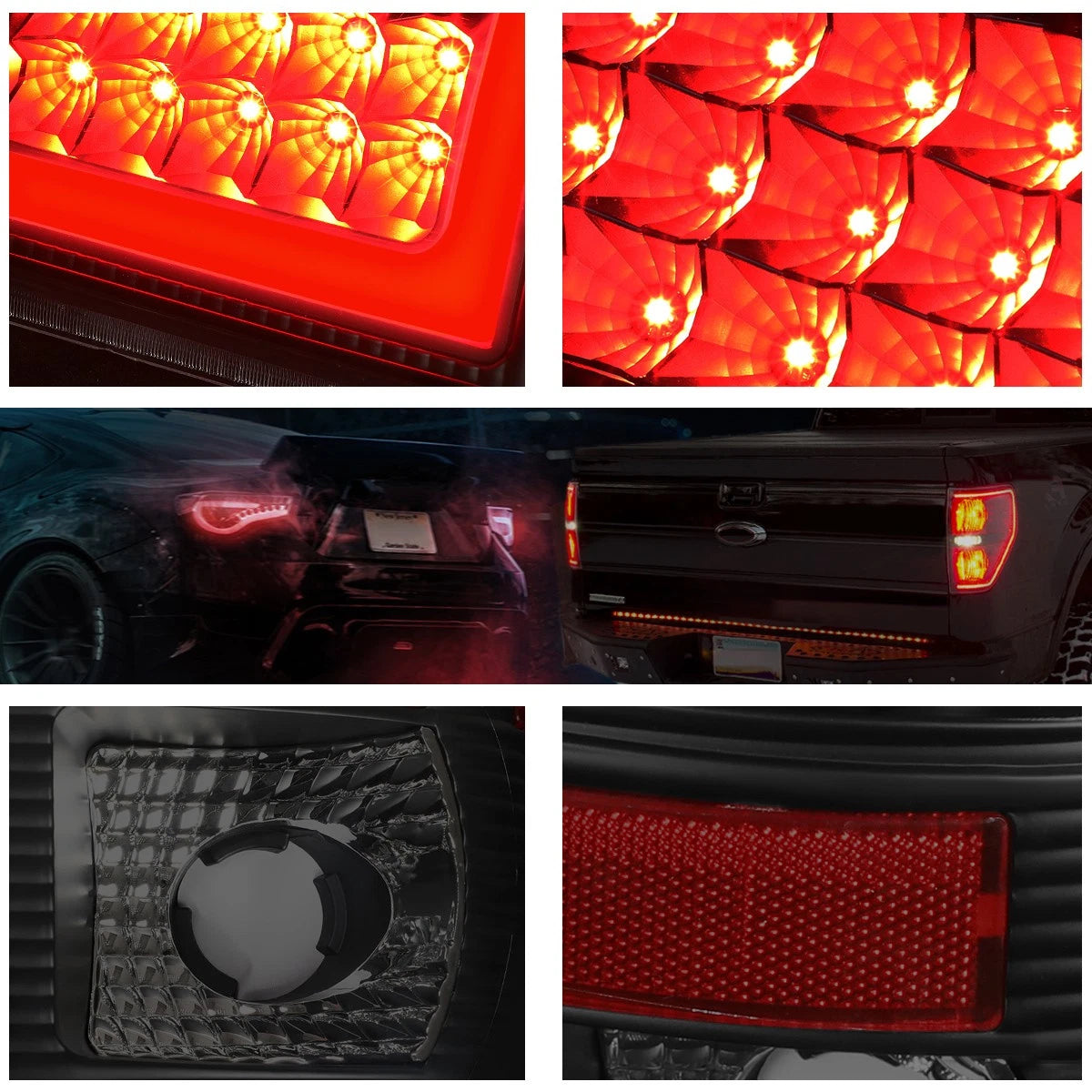 LED DRL Strip Projector Headlight for Silverado/Sierra 1500 (2016–2019)
