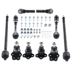 10x Front Ball Joint Tie Rod Sway Bar Kit for Dodge Dakota Durango (1997–1999)