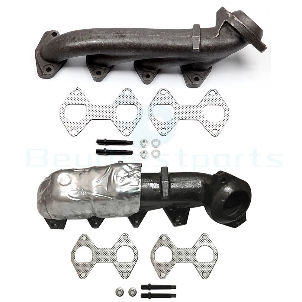 Set of 2 Exhaust Manifolds for F150 Truck (2004–2008) LH RH Pair 5.4