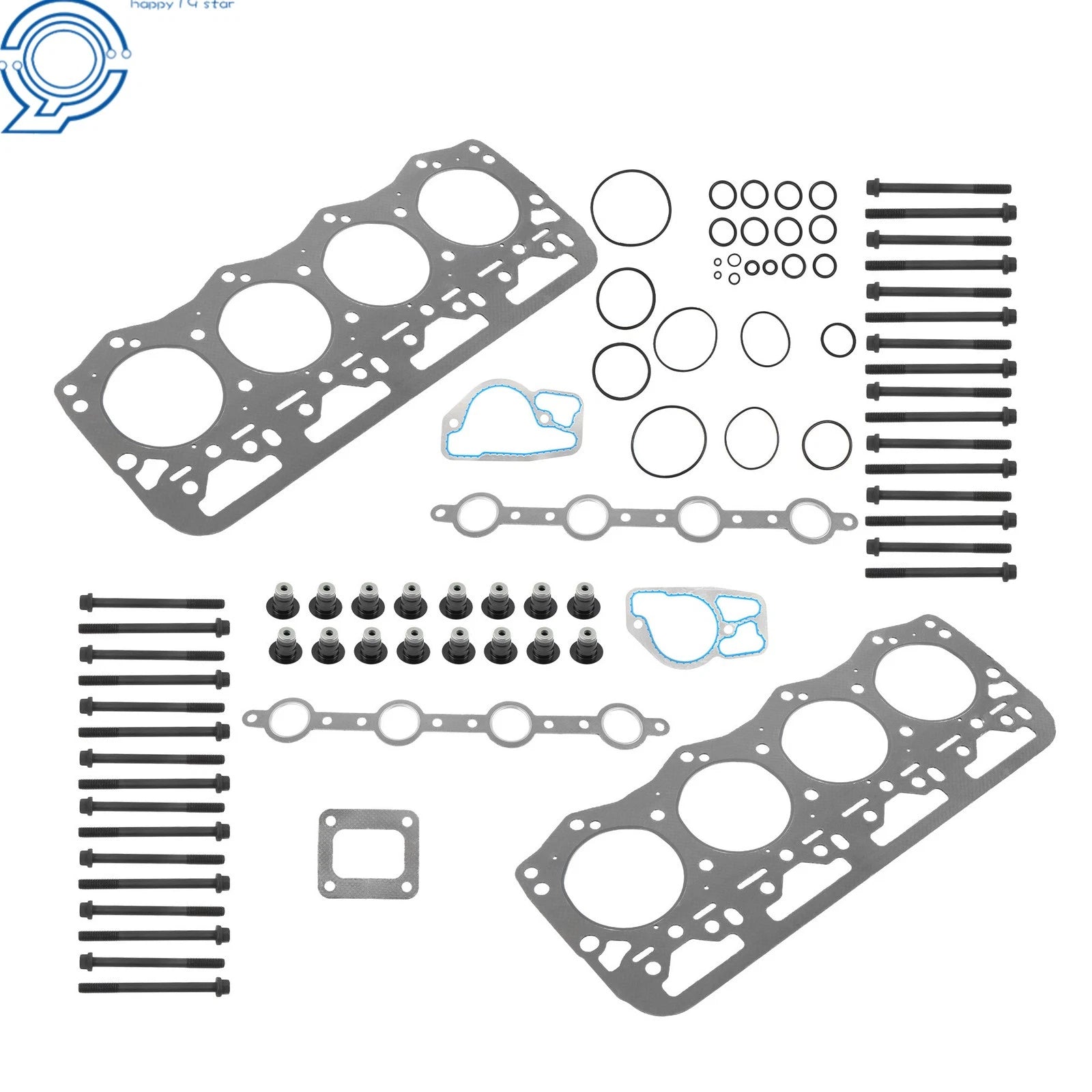 Set of Head Gasket Bolts for Ford E350 E450 F250 F350 Diesel Turbo (1994–2003)