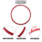Steering Wheel Cover Trim for Mazda 3 (2014–2023) Red