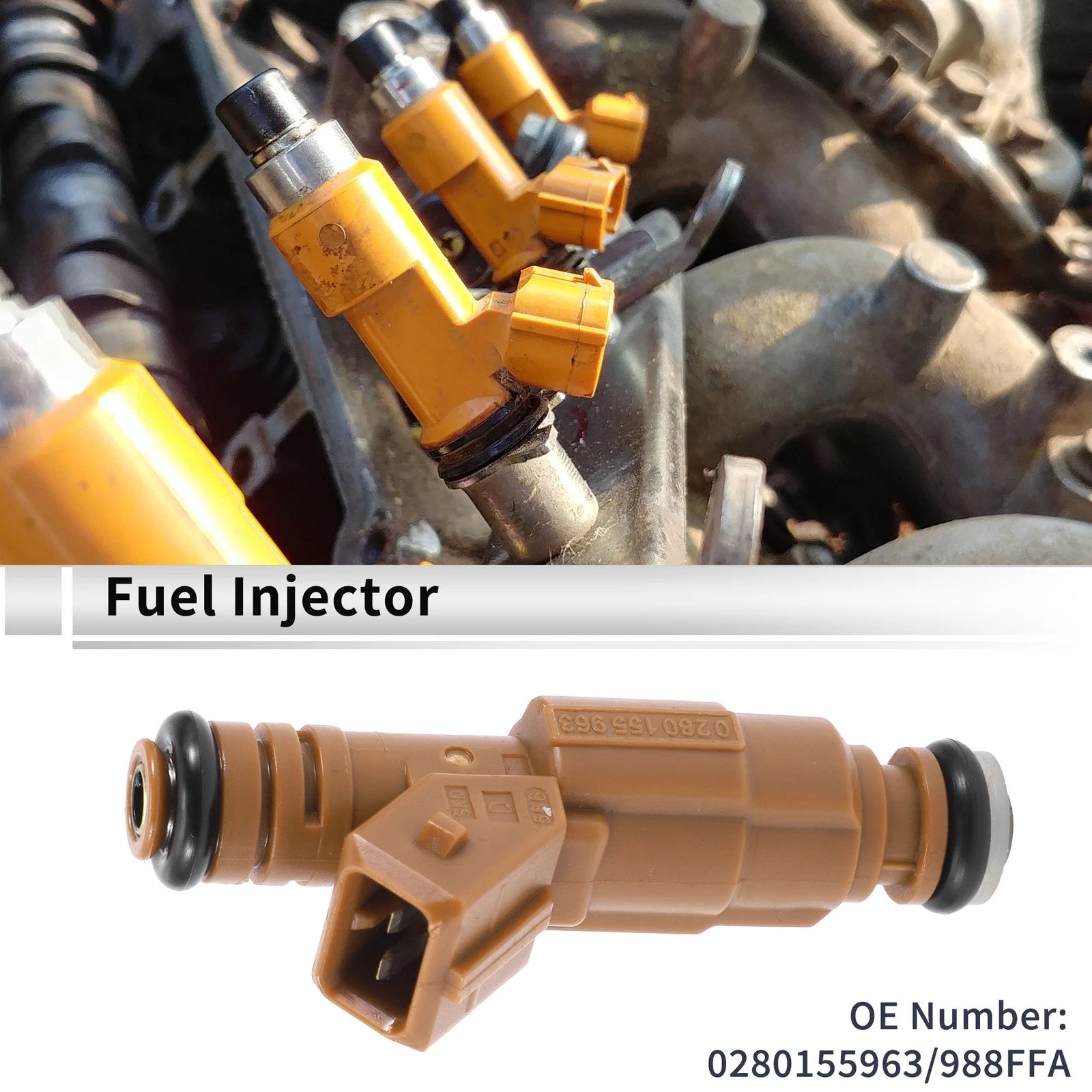 Fuel Injector No.0280155963/988FFA for Ford Escort (1995–2000)