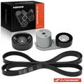 3X Serpentine Belt Drive Component Kit for Chevy Express GMC Savana (2003–2023)