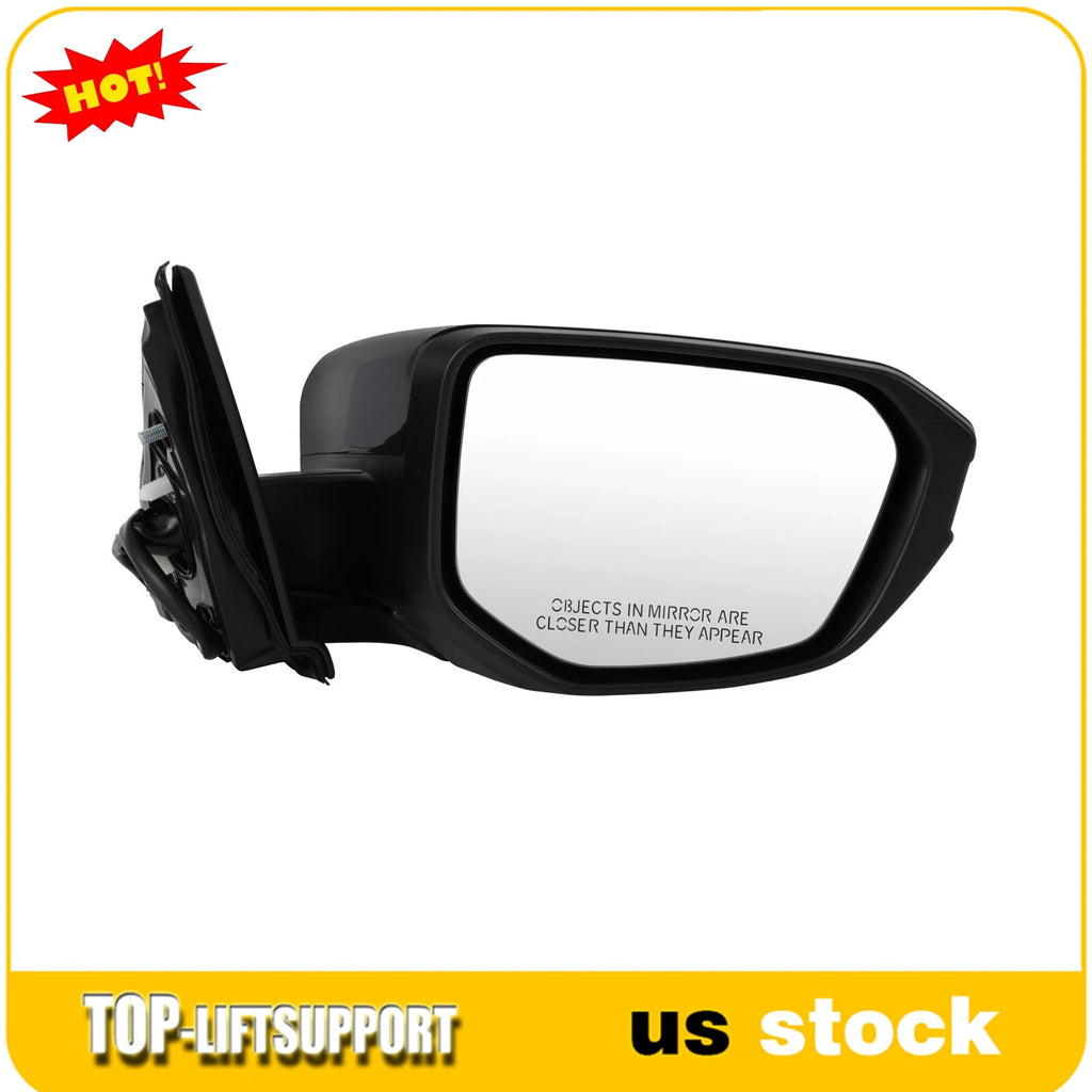 Power Black Manual Folding Mirror for Honda Civic (2016–Present)