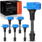 6X Blue Ignition Coil for Nissan Altima (2002–2006) Frontier (2015–2019) Murano