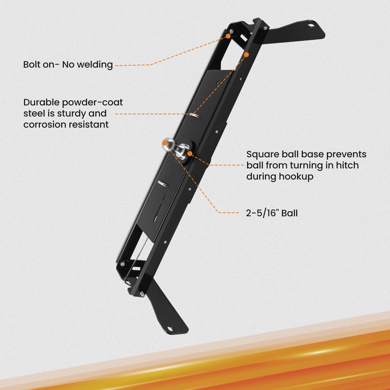 Gooseneck Hitch Prep Package for GMC Sierra 2500/3500 (2011-2015)