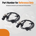 2X ABS Speed Sensor for Chevrolet Trailblazer/SSR (2002–2009) 15158254