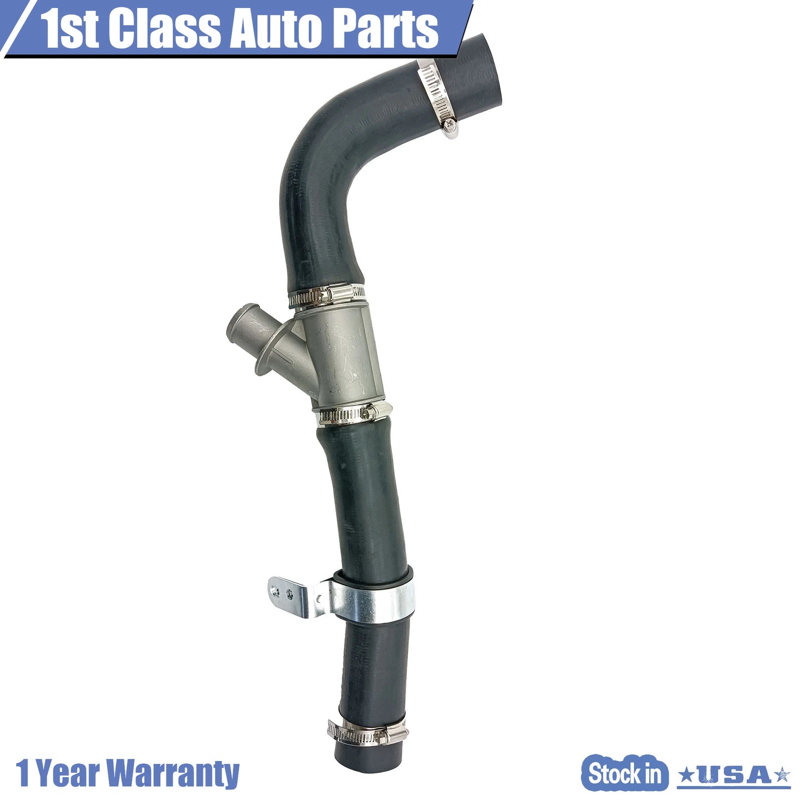 Diesel Upper Radiator Inlet Aluminum Y Hose for Dodge Ram 2500 3500 (2003–2018)