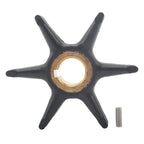 Outboard Water Pump Impeller & Pin for Evinrude Johnson 9.5 10 HP (1970–1990)