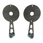 Tail Light Brackets Flush Mount for 1959 Cadillac Straight Slotted Set