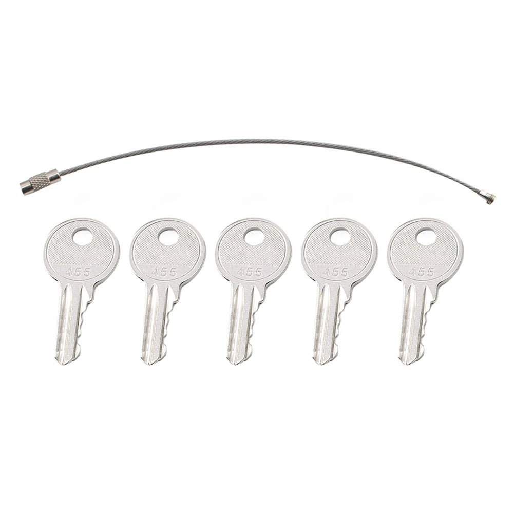 Set of 5 Ignition Keys #455 for Boom Lifts Heavy Equipment Forklift