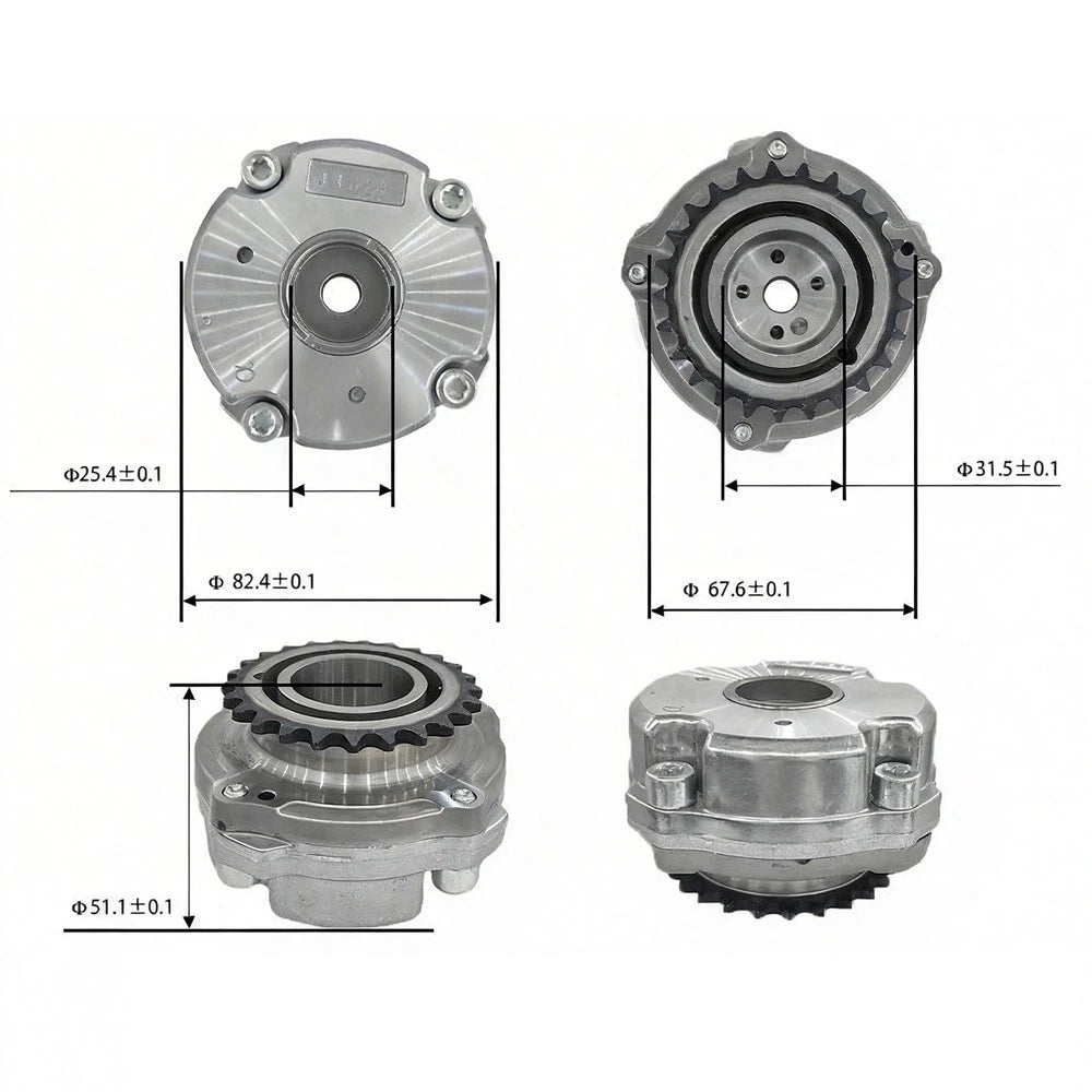 CVVT Camshaft Gear for Hyundai Accent Kia Rio (2005–2011) 1.6L DOHC