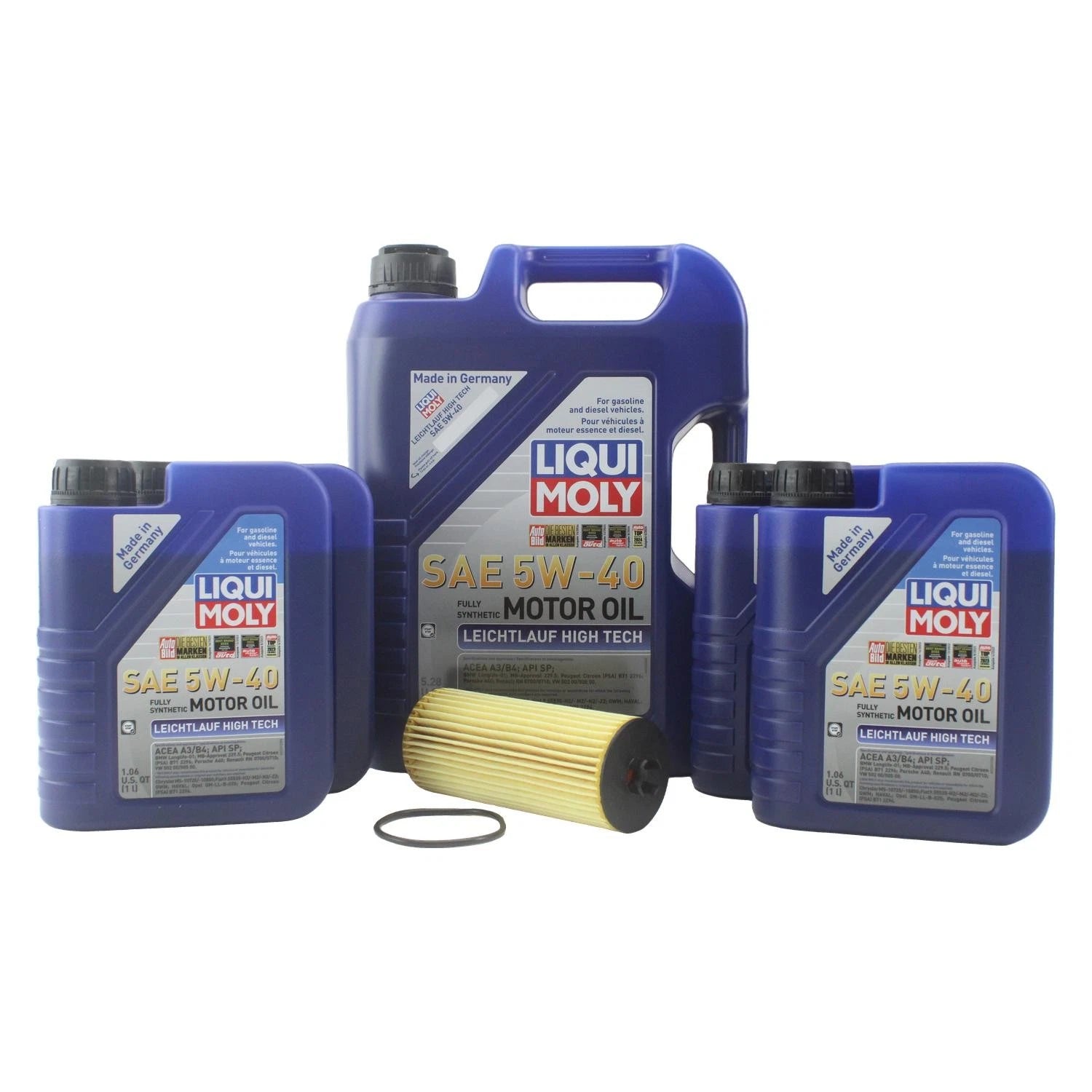 Oil Change Kit for Mercedes CLS550 (2007–2011) - 9L Liqui Moly 5W-40