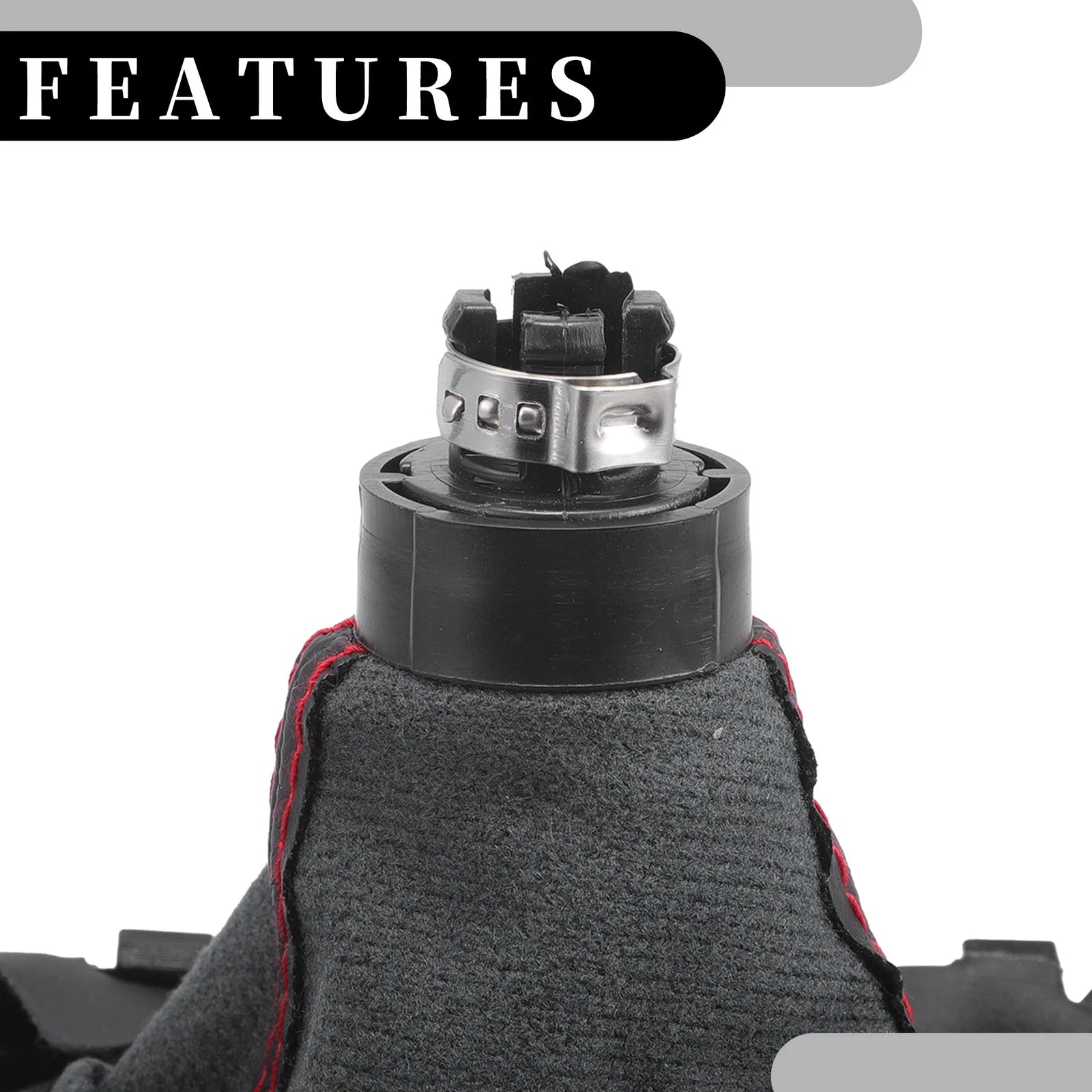 6 Speed Manual Gear Shift Knob with Dust Cover for Audi A6 (2004–2008)