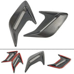 Replacement Fender Part 2 x ABS Vent Black Stickers Tool