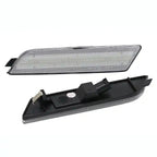 2X Clear LED Amber Front Bumper Side Marker Light for Audi Q3 (2015–2018)