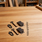 Drawer Lock with Key for Antique Small Box Cabinet (Matal+Zinc Alloy)