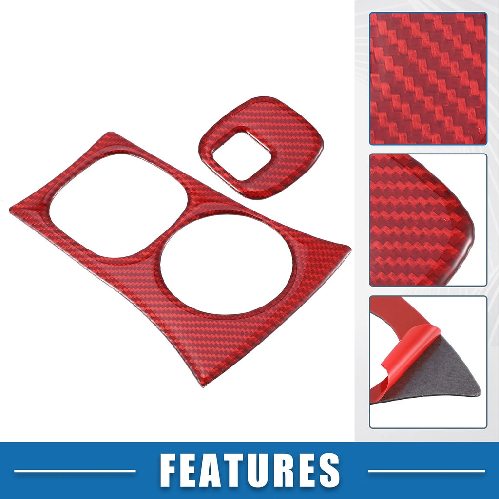 Set of 2 Ignition Key Hole Panel Covers for Chevy Corvette C5 (1997–2004) 718844598002