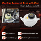 Coolant Reservoir Overflow Tank w/ Cap for Ford Ranger Mazda B2300 (2001–2011)