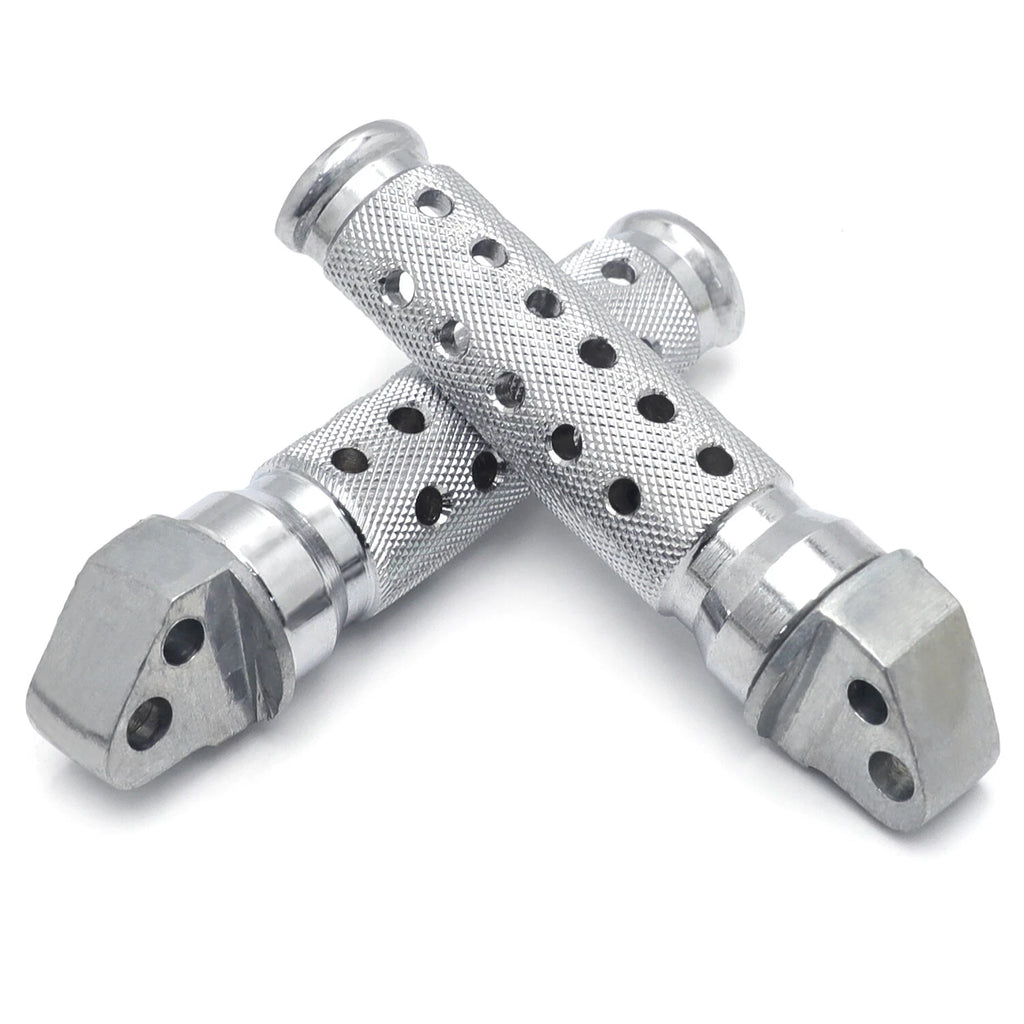 Chrome Rear Foot Pegs for Suzuki GSXR 600 750 TL1000S DR-Z400SM (1997–1999)