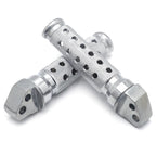 Chrome Rear Foot Pegs for Suzuki GSXR 600 750 TL1000S DR-Z400SM (1997–1999)