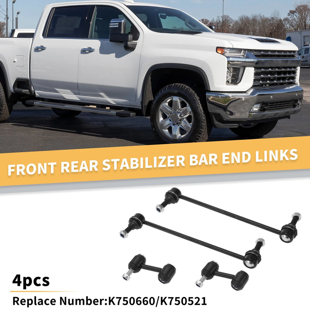 Set of 4 Stabiliser Sway Bar Links for Buick Regal (2012) No.K750660/K750521