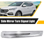 Left Side Mirror LED Turn Signal Light for Hyundai Santa (2013-2019)