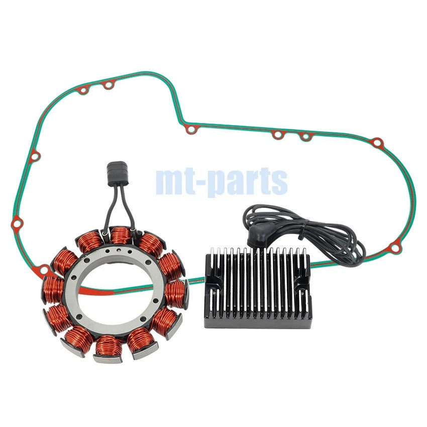 Stator, Regulator Rectifier, Gasket for Harley-Davidson FXR Touring (1983–1988)