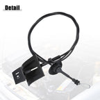 Hood Latch Release Cable for Ford F-150 (1987–1991) No.E7TZ16916A