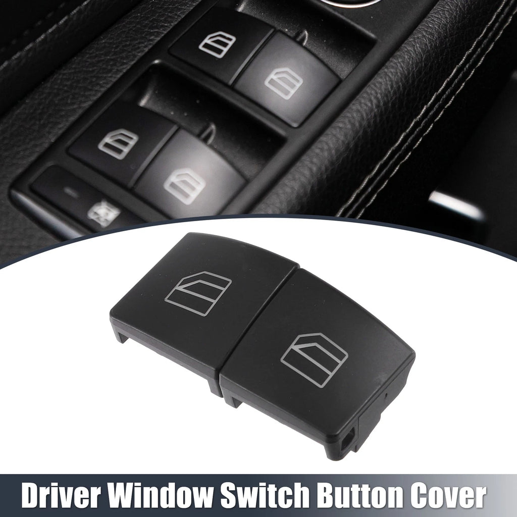 2pcs Window Lift Switch Button Cover for Mercedes-Benz GLE500 (2016–2020)