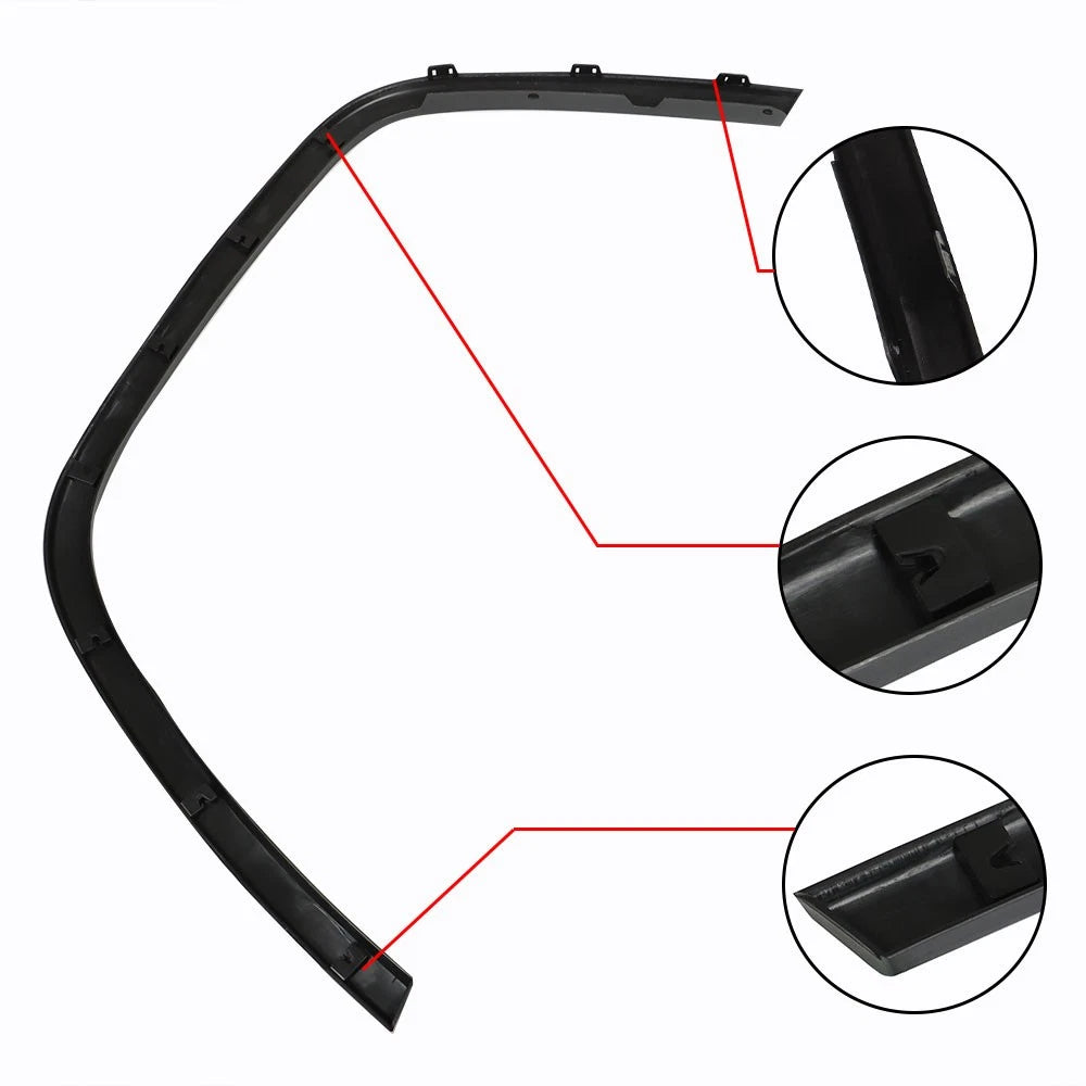 Fender Flare Molding for Jeep Grand Cherokee (2016–2022) Front Left
