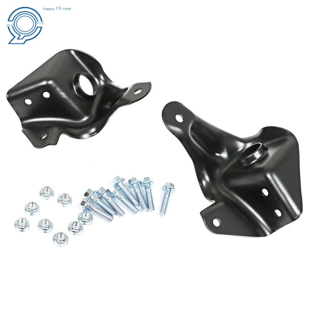Pair Front Suspension Radius Arm Bracket for Bronco F100 F150 F250 F350