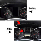 Marbling Speedometer Panel Cover Trim for Benz C GLC Class (2015-2021)
