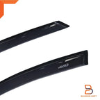 Weather Shield Window Visor Rain Guard for Mazda 3 Hatchback (2008-2013)