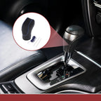 1Pc Gear Shift Knob Cover for Ford Fusion (2013–2016) Black Blue Faux Leather