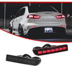 Smoked LED Rear Bumper Reflector for Mitsubishi Lancer Evo (2003–2016)