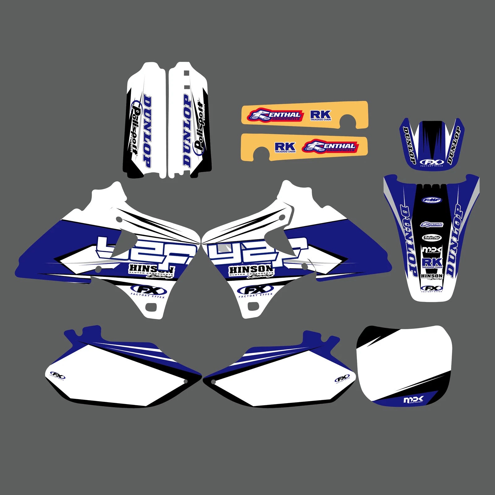 Decal Kit for Yamaha YZ250F YZ400F YZ426F (1998–2002)
